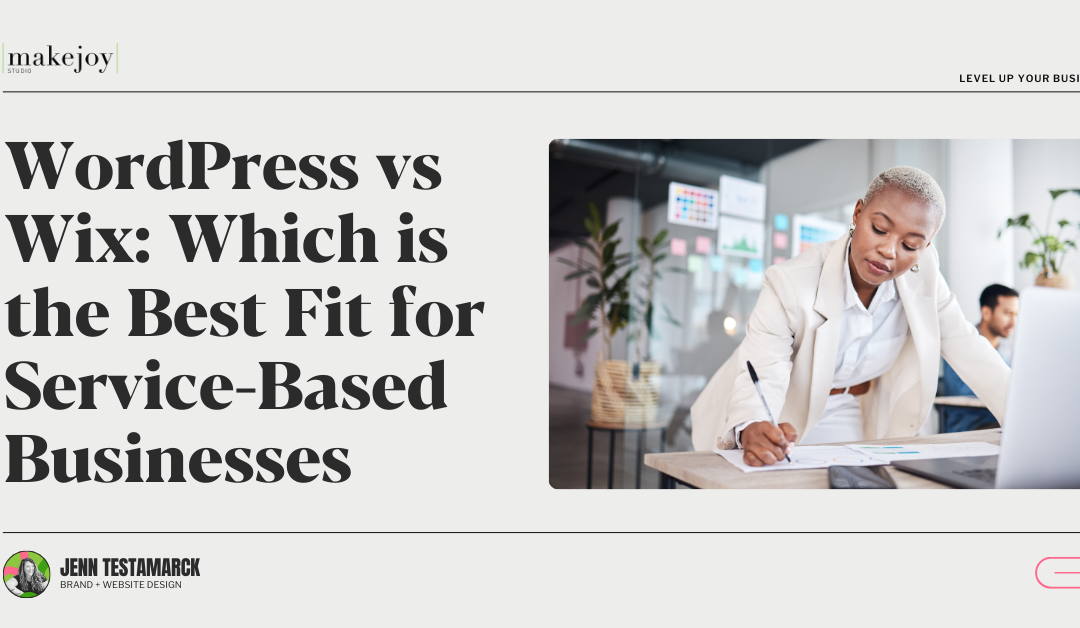 WordPress vs Wix: Which is the Best for Service-Based Businesses