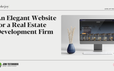 An Elegant Website for a Real Estate Development Firm