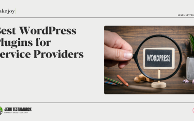 Best WordPress Plugins for Service Providers